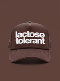 Gorra trucker "lactose tolerant" Bean & Brim, vista frontal