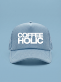 Gorra trucker "coffee holic" Bean & Brim, vista frontal