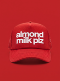 Gorra trucker "almond milk plz" Bean & Brim, vista frontal